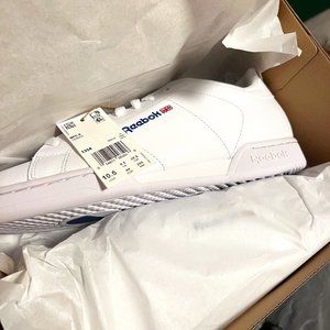 Size 10.5 - Reebok NPC II White, New With Tags